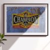 Champion spark plugs poster